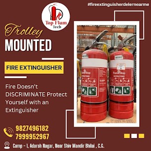Trolley-mounted extinguishers — Company creative